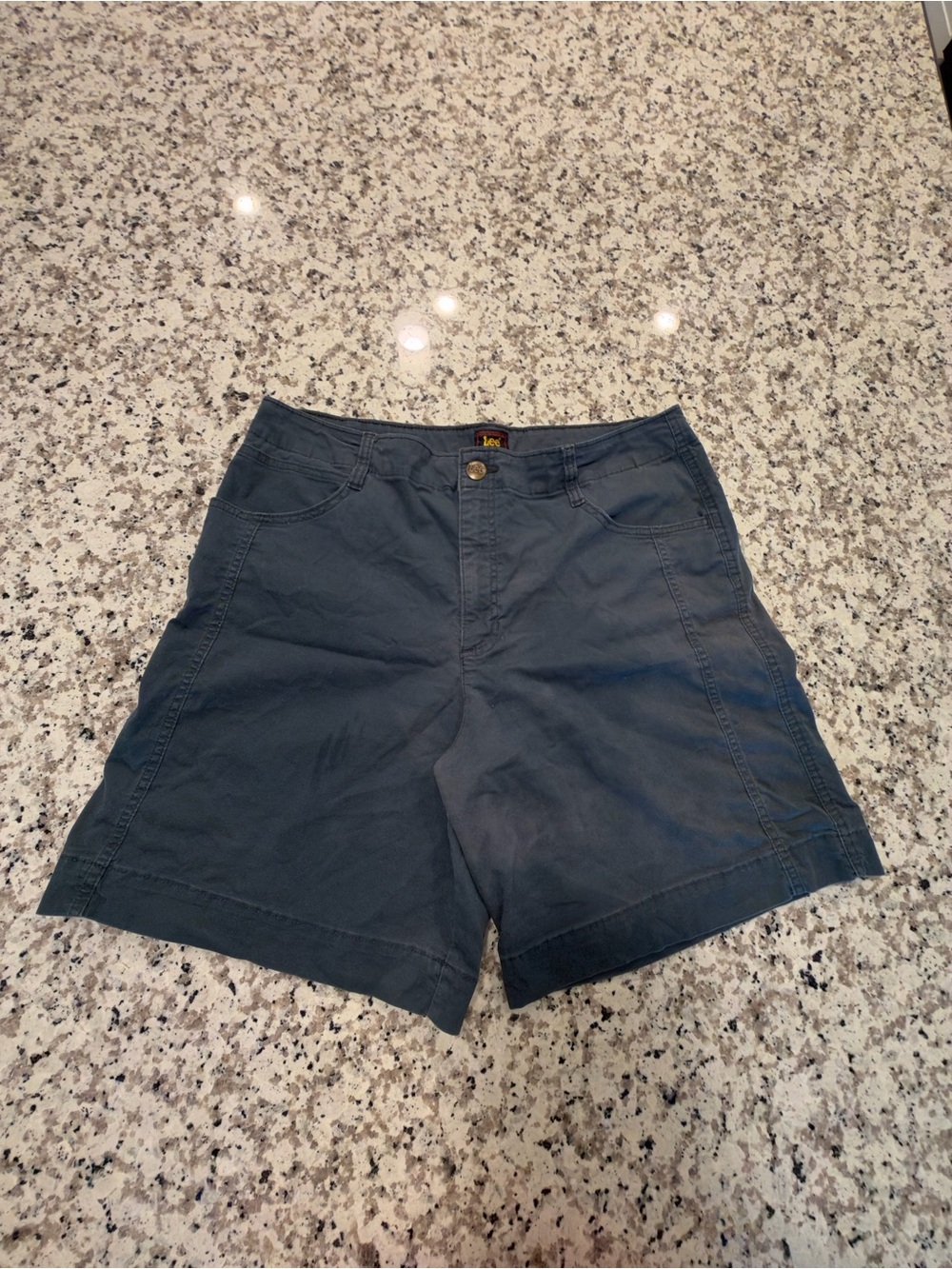 Lee Navy Blue Casual Shorts Size 16 | Classic Everyday Style